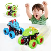 Caminhões de dinossauro Toy LODBY para crianças de 2 anos ou mais com tração para trás Caminhões de dinossauro Toy LODBY para crianças de 2 anos ou mais com tração para trás