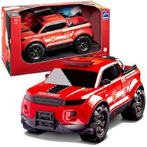Caminhonete Bombeiros de 39cm Pick-up Force Fire Roda Livre Caminhonete Bombeiros de 39cm Pick-up Force Fire Roda Livre
