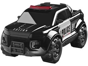 Caminhonete da Polícia de 39cm Pick-up Force Roda Livre Roma