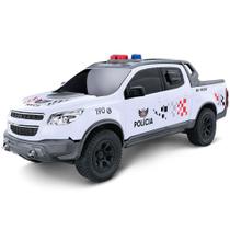 Caminhonete Da Polícia Pick-Up Branca Roma