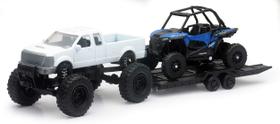 Caminhonete fundida sob pressão New-Ray Toys com Polaris RZR XP1000 EPS