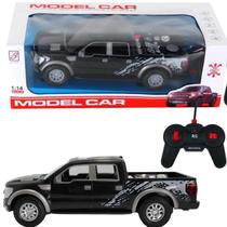 Caminhonete pick up SVT150 Controle Remoto Som, Luz :PRETO