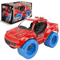 Caminhonete Speed King II Carro Roda Livre Brinquedo Dismat Caminhonete Speed King II Carro Roda Livre Brinquedo Dismat
