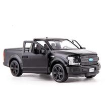 Caminhonete Toy Car TGRCM-CZ F150, escala 1/36, para crianças, preta