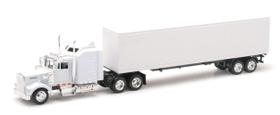Camión Diecast NewRay Kenworth W900 Escala 1:43 Blanco