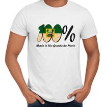 Camisa 100% Rio Grande do Norte Bandeira