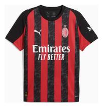 Camisa AC Milan listrada 2026 edição torcedor