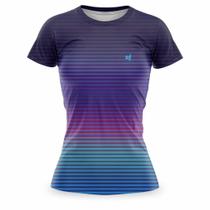 Camisa Academia Feminina Camiseta Caminhada Treino Blusa Absorção Do Suor