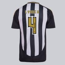 Camisa Adidas Atlético Mineiro I 2025 4 Lyanco Camisa Adidas Atlético Mineiro I 2025 4 Lyanco