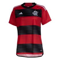 Camisa Adidas Flamengo 1 23/24 s/nº Torcedor Feminina