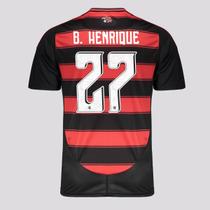 Camisa Adidas Flamengo I 2025 27 B. Henrique