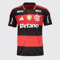 Camisa Adidas Flamengo I 2026 Campeão Libertadores 2025