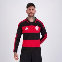 Camisa Adidas Flamengo I 2026 Manga Longa