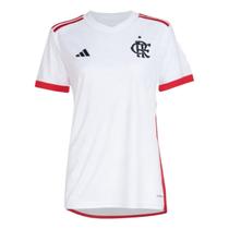 Camisa Adidas Flamengo Uniforme 2 24/25 s/nº Torcedor Feminina