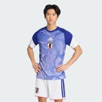 Camisa Adidas Japão Pré-Jogo I 2026 Azul e Branca
