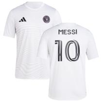 Camisa adidas Lionel Messi Inter Miami CF 10 feminina branca Camisa adidas Lionel Messi Inter Miami CF 10 feminina branca