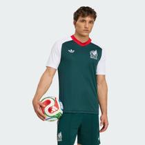 Camisa Adidas México Pré-Jogo Home 2026 Verde