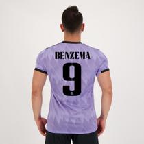 Camisa Adidas Real Madrid Away 2023 9 Benzema