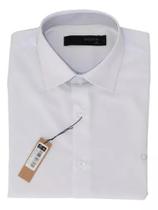 Camisa adulto manga longa ogochi slim branca Camisa adulto manga longa ogochi slim branca