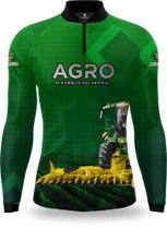 Camisa Agro Proteção Solar Uv50 Agropecuária Matreiro Green CAG-004