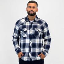 Camisa Aishty Xadrez Flanela Manga Longa Masculina
