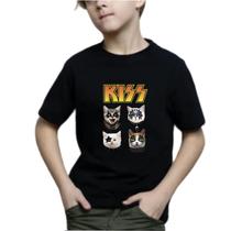 Camisa Album Kiss Banda De Rock Musica Paul Stanley Cat - Asulb