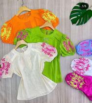 camisa algodao branca