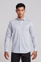 Camisa Algodão Egípcio Slim Fit - Azul