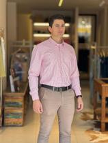 Camisa algodão rosa men luiz eugenio Camisa algodão rosa men luiz eugenio