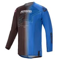 Camisa Alpinestars Techstar Phantom 2021 - Preto/Azul