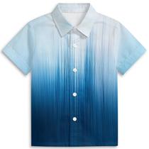 Camisa Amasnay Gradient Color Hawaiian para meninos de 3 a 14 anos Camisa Amasnay Gradient Color Hawaiian para meninos de 3 a 14 anos