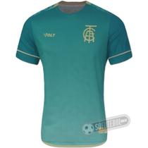 Camisa América Mineiro - Modelo III Verde GG (XL) Camisa América Mineiro - Modelo III Verde GG (XL)