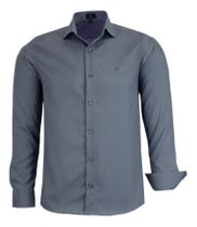 Camisa Amil Manga Longa Comfort Sem Bolso Não Amassa 3015