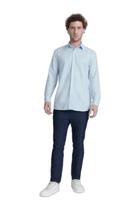 Camisa Aramis Cosmo Regular Azul Claro