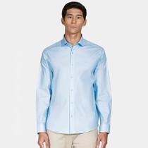 Camisa Aramis Regular Tricoline Stretch Pr26 Azul Masculino Camisa Aramis Regular Tricoline Stretch Pr26 Azul Masculino