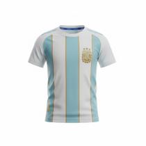 Camisa Argentina Balboa Dry Messi 10 - Infantil Tamanho:10Cor:Azul/Branco Camisa Argentina Balboa Dry Messi 10 - Infantil Tamanho:10Cor:Azul/Branco