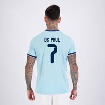 Camisa Argentina Lanes Azul 7 De Paul Camisa Argentina Lanes Azul 7 De Paul