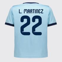 Camisa Argentina Lanes Infantil Azul 22 L. Martinez Camisa Argentina Lanes Infantil Azul 22 L. Martinez