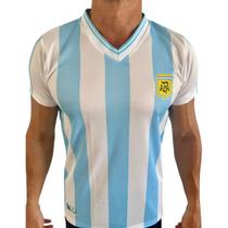 Camisa Argentina Retro 1990 Home Branco Oficial Licenciada