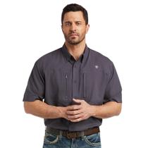 Camisa ARIAT Venttek Classic Fit preta para homens tamanho 1 SM Camisa ARIAT Venttek Classic Fit preta para homens tamanho 1 SM