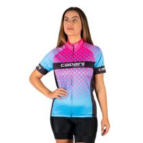 Camisa Ariel Poliéster Cabani Estampada Rosa Feminina Camisa Ariel Poliéster Cabani Estampada Rosa Feminina