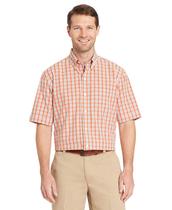 Camisa Arrow Hamilton de Manga Corta a Cuadros en Naranja Óxido Talle L Camisa Arrow Hamilton de Manga Corta a Cuadros en Naranja Óxido Talle L