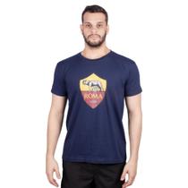 Camisa As Roma Básica Marinho