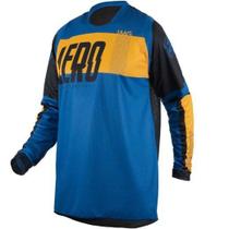 Camisa ASW Image Split Azul/Amarelo