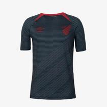 Camisa Athletico Paranaense Aquecimento 24/25 Umbro Masculino Tamanho:GGGênero:MasculinoCor:Grafite Camisa Athletico Paranaense Aquecimento 24/25 Umbro Masculino Tamanho:GGGênero:MasculinoCor:Grafite