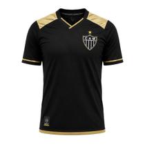 Camisa Atlético Mineiro Black Gold - Masculino Tamanho:XGCor:Preto