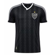 Camisa Atlético Mineiro Black Graphite - Masculino Tamanho:PCor:Preto Camisa Atlético Mineiro Black Graphite - Masculino Tamanho:PCor:Preto