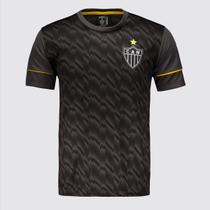 Camisa Atlético Mineiro Chiado Preto Camisa Atlético Mineiro Chiado Preto