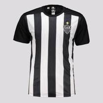 Camisa Atlético Mineiro Comet Branca e preta