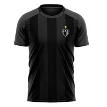 Camisa Atlético Mineiro Creator Masculina - Preto e Chumbo - Braziline